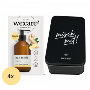 Bundle Sachet Handseife Ingwer Bergamotte mit Dose