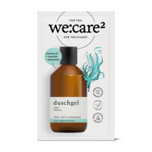Duschgelpulver Aqua Marine Sachet von we:care²