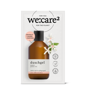 duschgelpulver Jasmin Grüner Tee von we:care² für Seife wie selbst gemacht