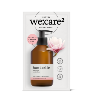 Seifenpulver zum Seife selber mischen von we:care² Magnolie Sandelholz